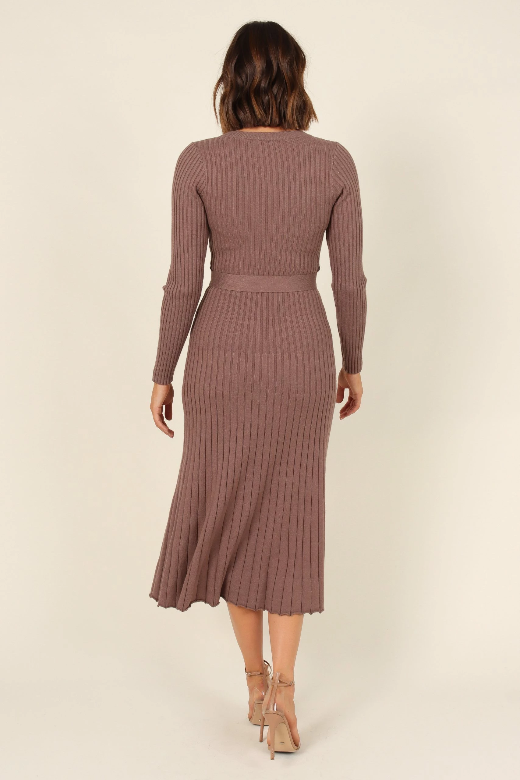 Reigan Dress - Beige 4 Reigan Dress - Beige - Image 4