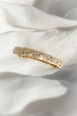 Alana HAir Clip - Gold -Dress Shop petal and pup usa accessories alana hair clip gold one size 33904613589169