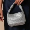 Alle Twist Handle Bag - Silver