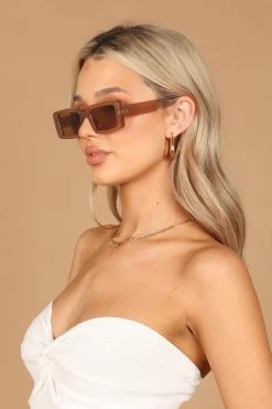 Annia Sunglasses - Latte -Dress Shop petal and pup usa accessories annia sunglasses latte one size 33190457606321