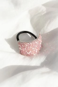 Athena Hair Tie - Pink -Dress Shop petal and pup usa accessories athena hair tie pink one size 33904617160881