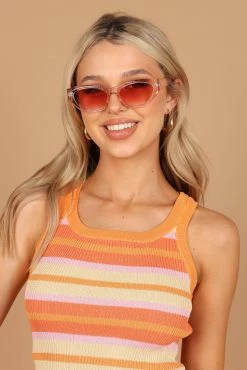 Augie Sunglasses - Pink -Dress Shop petal and pup usa accessories augie sunglasses pink one size 33190458458289