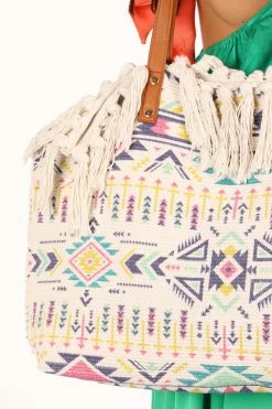 Bodie Beach Bag - Multi -Dress Shop petal and pup usa accessories bodie beach bag multi one size 33612356255921