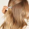 Brielle Embellished Hairclip - Gold