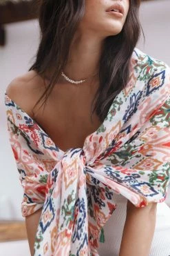 Cameron Lightweight Scarf - Multi -Dress Shop petal and pup usa accessories cameron lightweight scarf multi one size 33210167296177