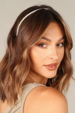 Carolina 3 Pack Headband - Pearl -Dress Shop petal and pup usa accessories carolina 3 pack headband pearl one size 32772929716401