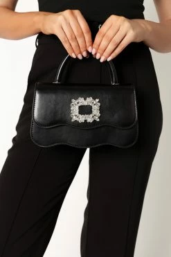 Carrie Shoulder Bag - Black 6 Carrie Shoulder Bag - Black -Dress Shop petal and pup usa accessories carrie shoulder bag black one size 34011655340209