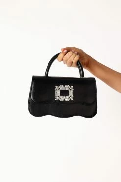 Carrie Shoulder Bag - Black 7 Carrie Shoulder Bag - Black -Dress Shop petal and pup usa accessories carrie shoulder bag black one size 34011655372977