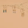 Charlotte Drop Hoop Earrings 3 Pack - Multi