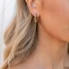 Chloe Hoop Earrings - Gold