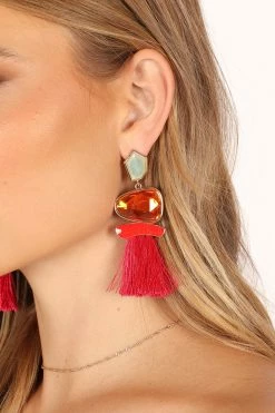 Cora Fringe Earrings - Multi -Dress Shop petal and pup usa accessories cora fringe earrings multi one size 33690348224689