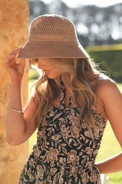 Dierdre Bucket Hat - Rose -Dress Shop petal and pup usa accessories dierdre bucket hat rose one size 33904616472753