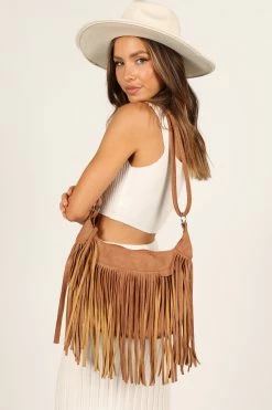 Dolly Fringe Shoulder Bag - Tan