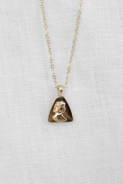 Enchante 5 Layer Necklace Set - Gold -Dress Shop petal and pup usa accessories enchante 5 layer necklace set gold one size 32432953983153