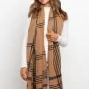 Garter Scarf - Camel