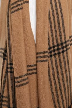 Garter Scarf - Camel -Dress Shop petal and pup usa accessories garter scarf camel one size 28310526689457