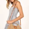 Genevieve Straw Bag - Natural