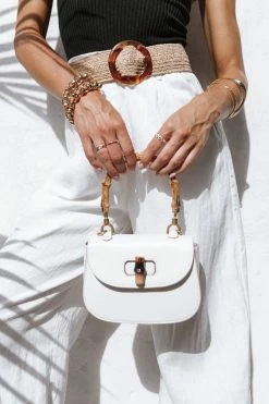 Gigi Bag - White -Dress Shop petal and pup usa accessories gigi bag white one size 33207743316145