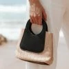 Hannah Bag - Natural/Black