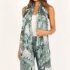 Josie Lightweight Scarf - Green Tropical