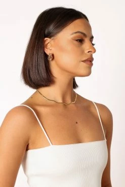 Knox Earrings - Gold 5 Knox Earrings - Gold -Dress Shop petal and pup usa accessories knox earrings gold one size 33987170271409