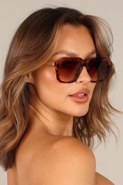Lela Sunglasses - Tortoiseshell -Dress Shop petal and pup usa accessories lela sunglasses tortoiseshell one size 33210167099569