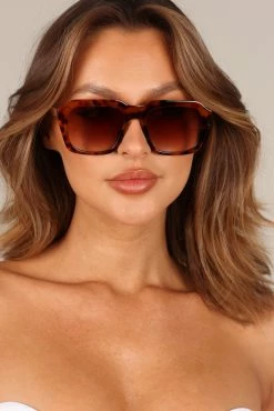 Lela Sunglasses - Tortoiseshell -Dress Shop petal and pup usa accessories lela sunglasses tortoiseshell one size 33210167132337