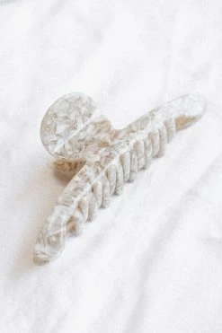 Linnea Hairclip - Pearl Beige -Dress Shop petal and pup usa accessories linnea hairclip pearl beige one size 31410438308017