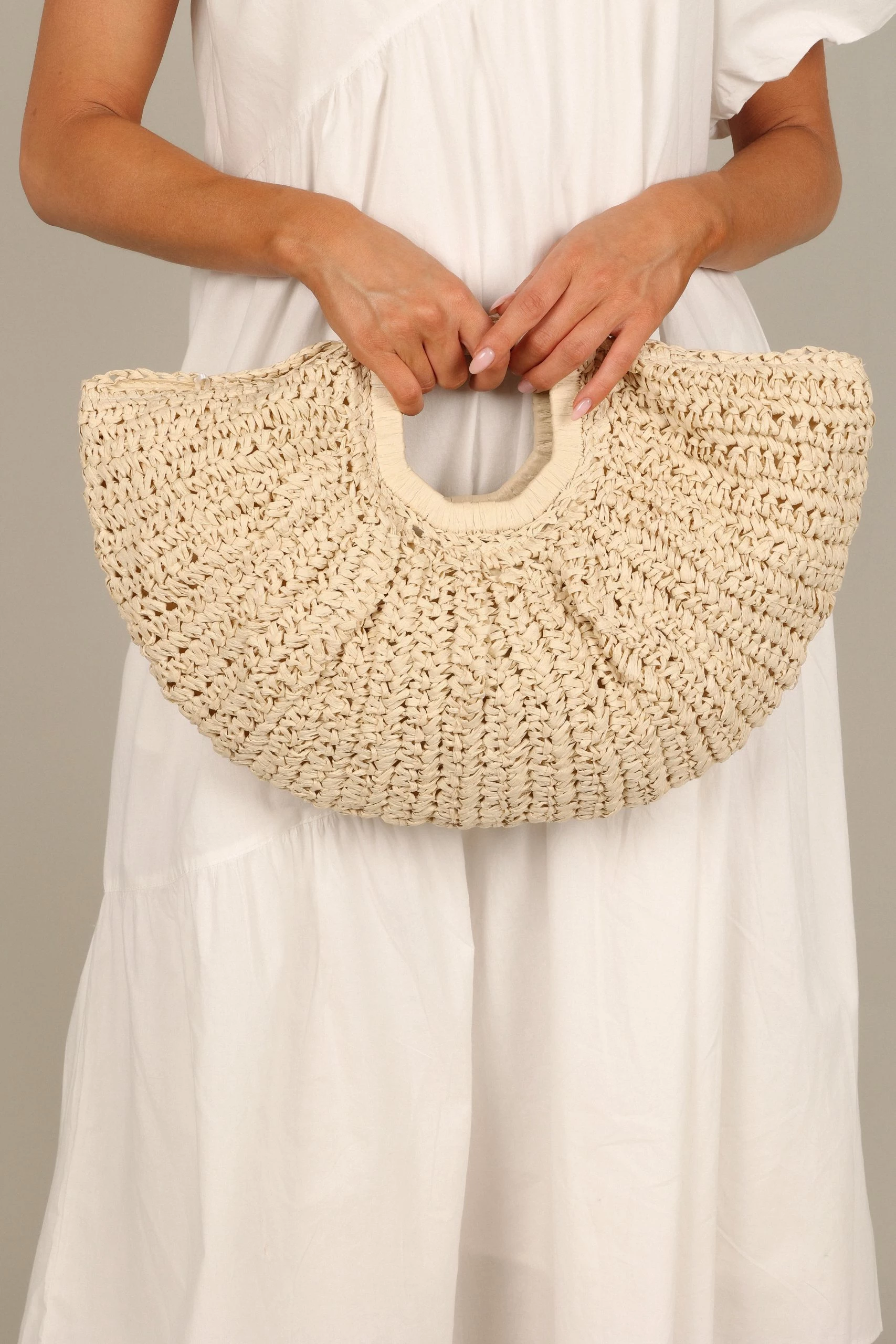 Luna Straw Bag - Natural 4 Luna Straw Bag - Natural - Image 4