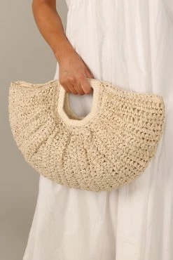 Luna Straw Bag - Natural 9 Luna Straw Bag - Natural -Dress Shop petal and pup usa accessories luna straw bag natural one size 33190454296753