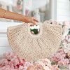 Luna Straw Bag - Natural