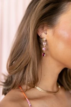 Lyla Drop Earrings - Multi