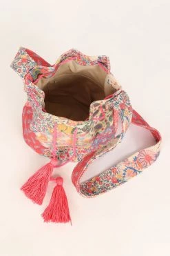 Magnolia Tassel Bag - Pink Patchwork -Dress Shop petal and pup usa accessories magnoli tassel bag pink patchwork one size 33690348617905