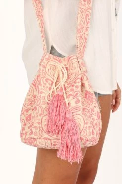 Magnolia Tassel Bag - Pink