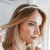 Maia Embellished Headband - Silver