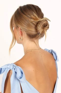 Maya Hairclip - Gold -Dress Shop petal and pup usa accessories maya hairclip gold one size 33712105128113