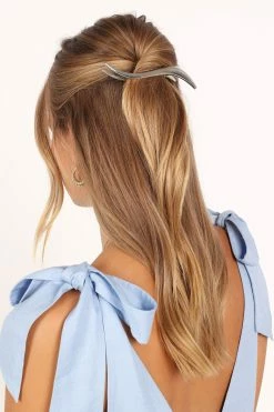 Maya Hairclip - Silver