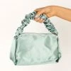 Mira Satin Bag - Sage