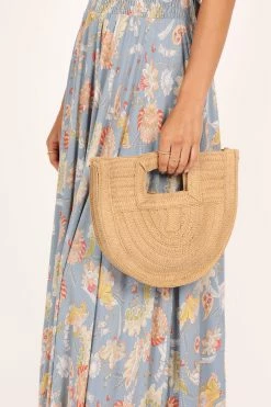 Oakleigh Straw Bag - Natural 6 Oakleigh Straw Bag - Natural -Dress Shop petal and pup usa accessories oakleigh straw bag natural one size 33394972164273