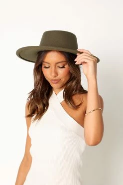 Olivia Hat - Olive -Dress Shop petal and pup usa accessories olivia hat olive one size 33987170107569