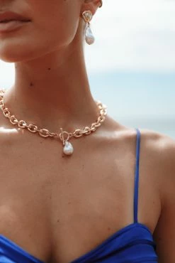 Oziel Necklace - Gold