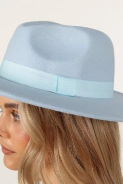Philippa Hat - Blue -Dress Shop petal and pup usa accessories philippa hat blue one size 33362348179633