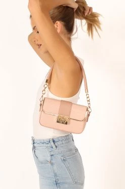Reese Shoulder Bag - Pink -Dress Shop petal and pup usa accessories reese shoulder bag pink one size 33856938606769
