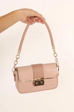 Reese Shoulder Bag - Pink -Dress Shop petal and pup usa accessories reese shoulder bag pink one size 33856938770609