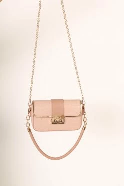 Reese Shoulder Bag - Pink -Dress Shop petal and pup usa accessories reese shoulder bag pink one size 33856938803377
