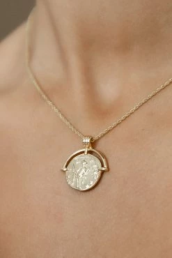 Regulas 18K Gold Plated Pendant Chain - Gold -Dress Shop petal and pup usa accessories regulas 18k gold plated pendant chain gold one size 32439925702833
