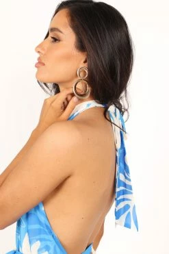 Riley Earrings - Gold -Dress Shop petal and pup usa accessories riley earrings gold one size 33829507530929