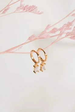 Sadie Drop Earrings - Gold -Dress Shop petal and pup usa accessories sadie drop earrings gold one size 33288963752113