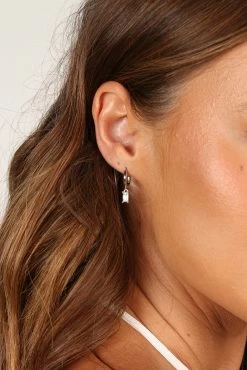 Sadie Drop Earrings - Silver -Dress Shop petal and pup usa accessories sadie drop earrings silver one size 33288965226673