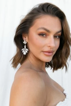 Sasha Statement Drop Earrings - Gold